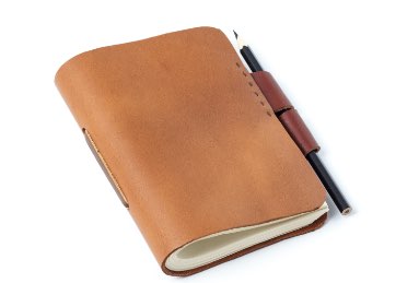 photograph of a planner diary