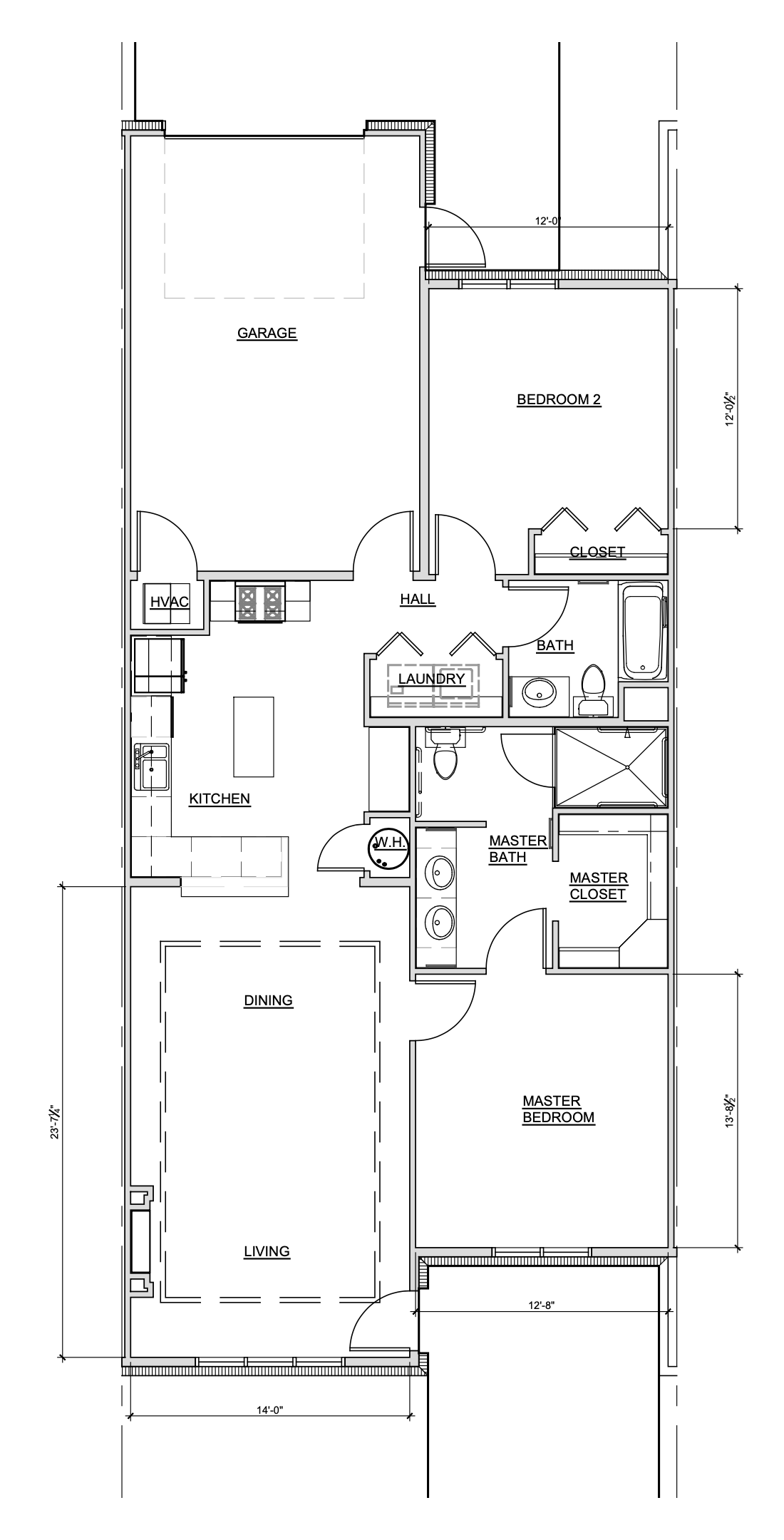 Aaron Standard floorplan and specifications