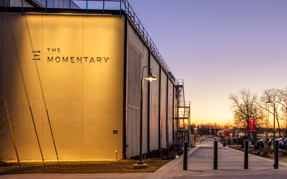 Outdoor of The Momentary Museum of art in Bentonville, Arkansas